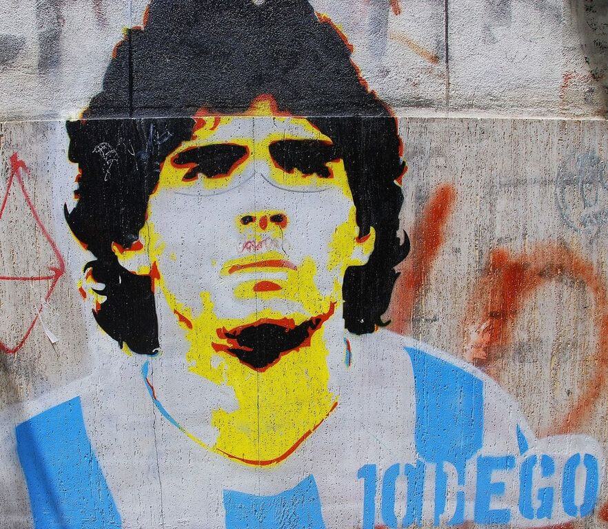 Maradona “Barrilete Cósmico”.