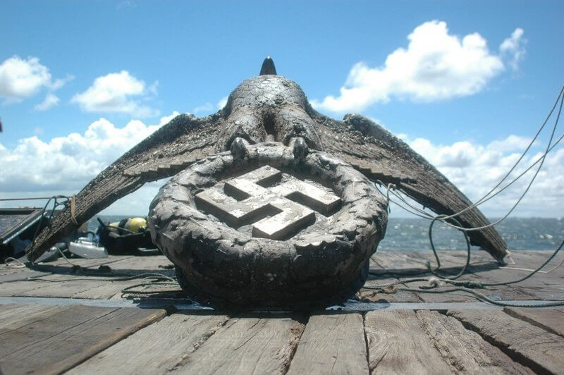El águila nazi del Graf Spee  por Ernesto Kreimerman