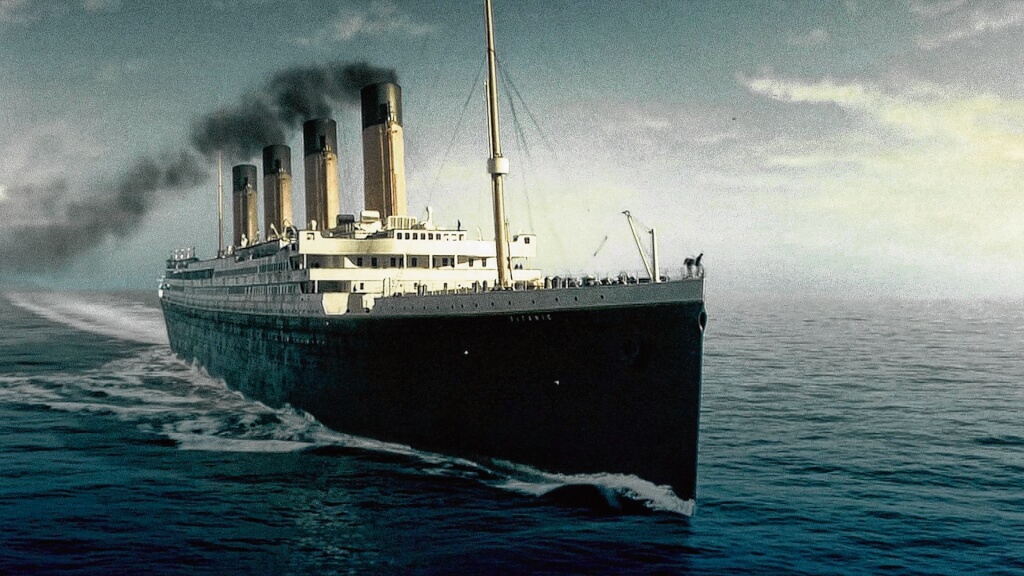 El mástil del Titanic por Luis Nieto