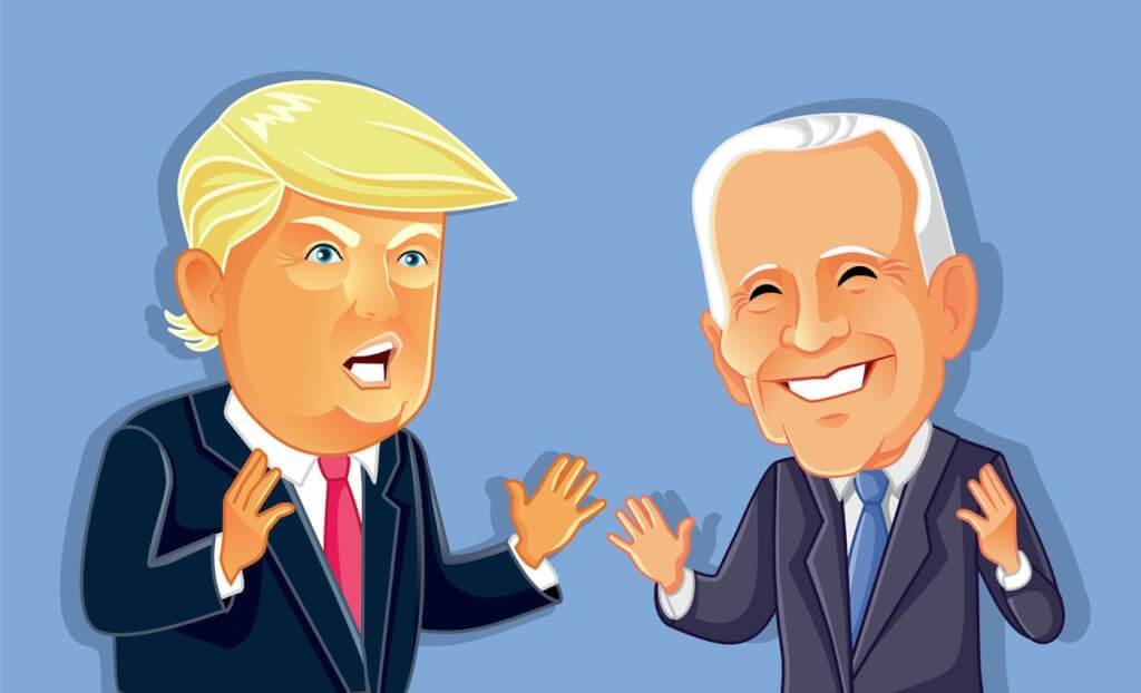 Trump o Biden por Ruben Montedonico