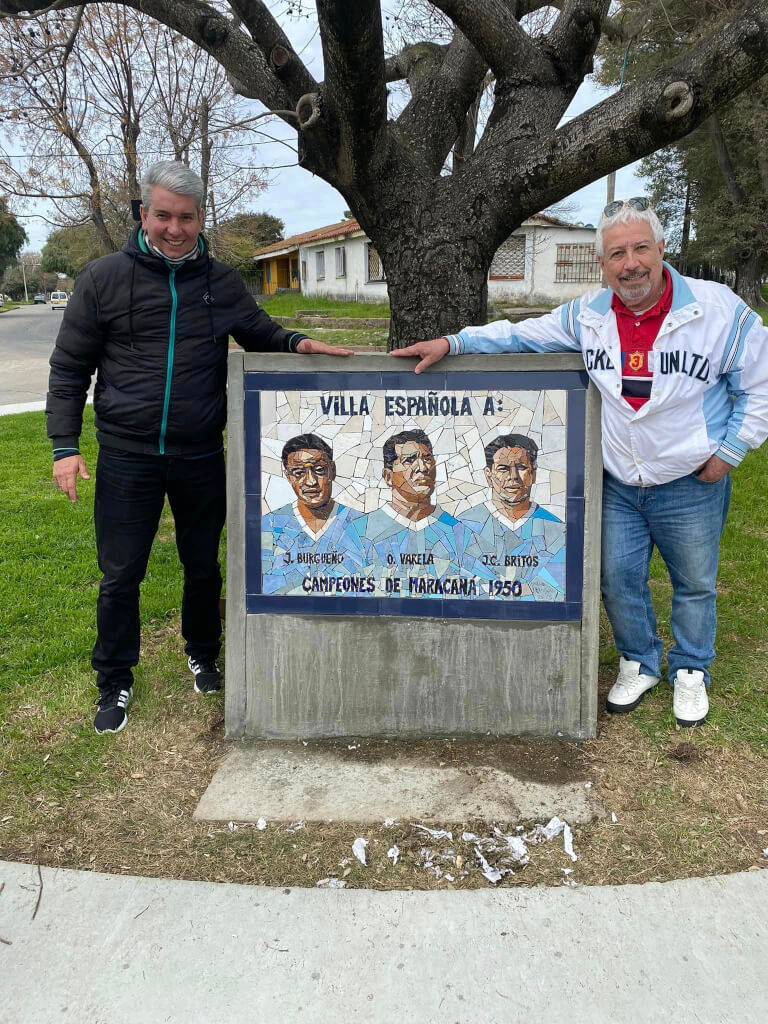 Homenaje a tres campeones del mundo en Maracaná de Villa Española  por Julio César Romero
