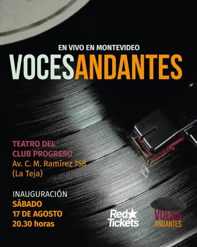 Voces Andantes en el Teatro del Club Progreso